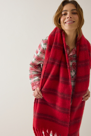 Plaid Wishes Pajama Set - Altar'd State - 