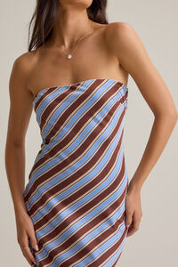 Rowyn Stripe Maxi Dress Detail 2 - Altar'd State