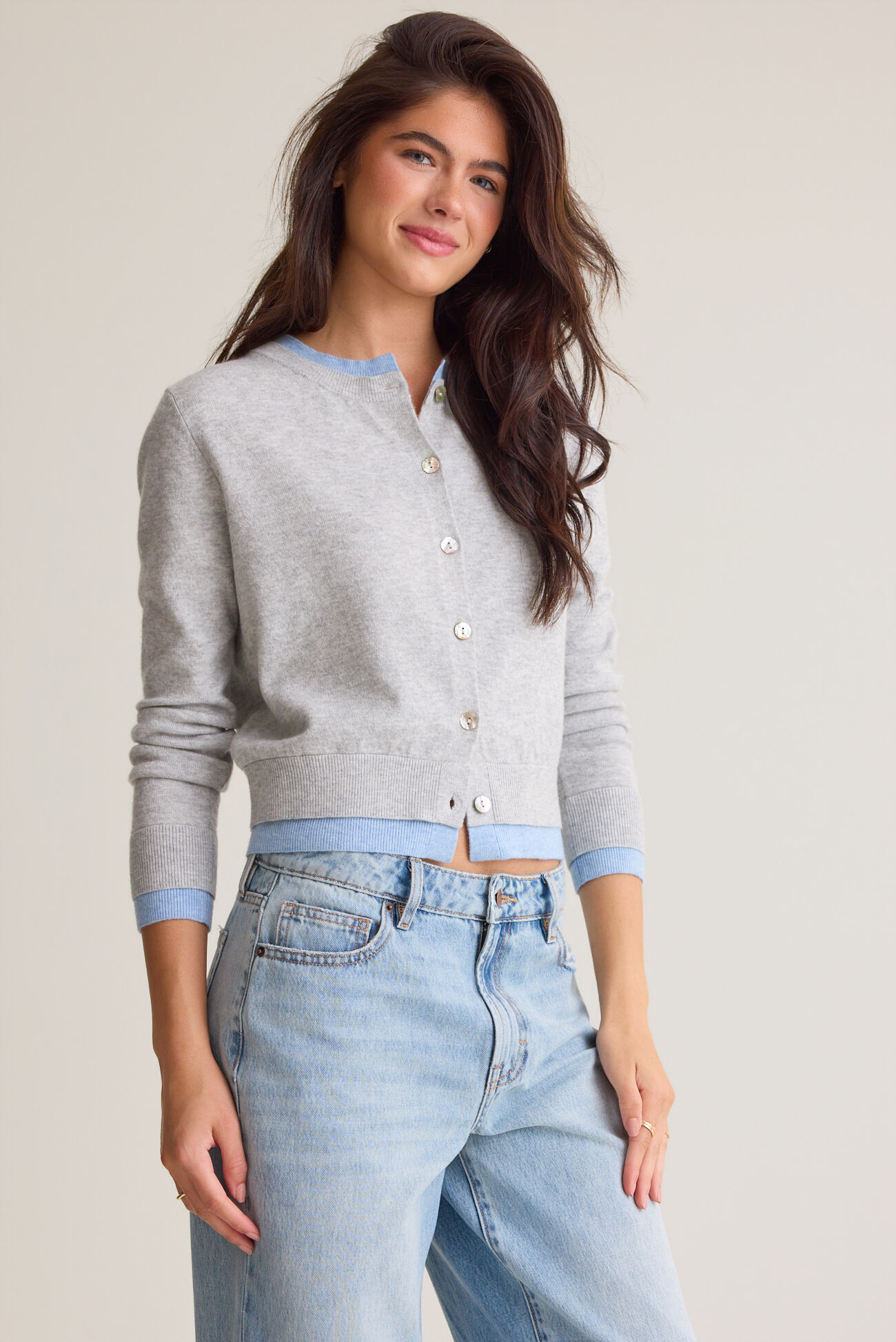 Davina Double Layer Cardigan