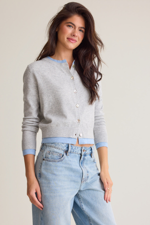 Davina Double Layer Cardigan - Altar'd State - 