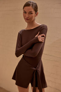 Everyday Motion Wrap Dress Detail 5 - Altar'd State