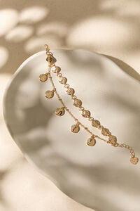Hammered Coin Dangle Bracelet - Altar'd State