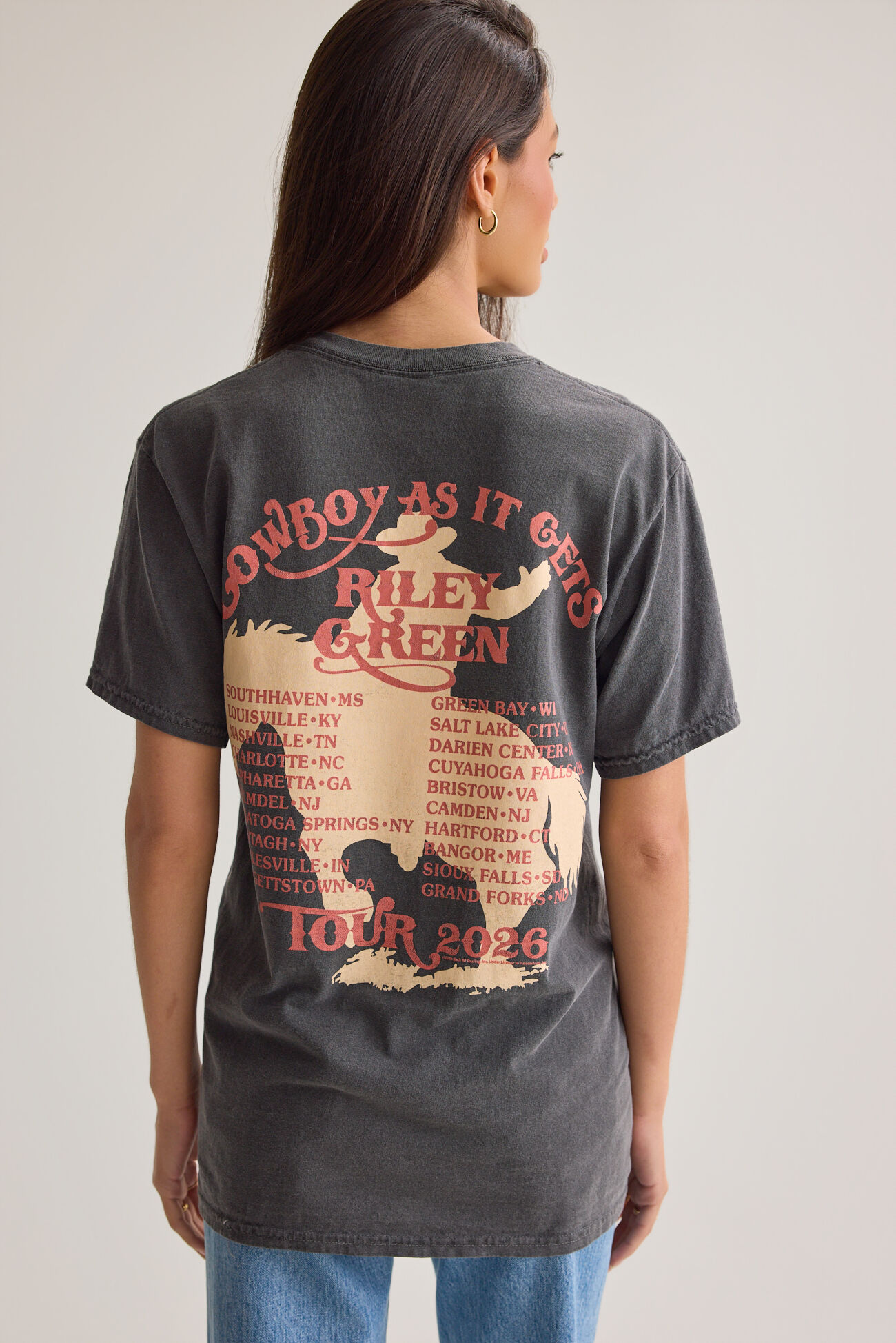 Riley Green Oversize Tee