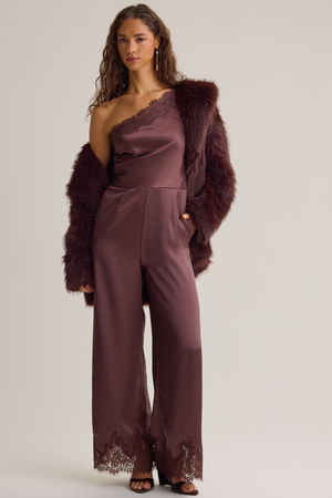 Devereaux Satin Jumpsuit - Altar'd State - 