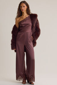 Devereaux Satin Jumpsuit - Altar'd State