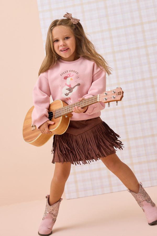 On the Loose Toddler Sweatshirt Detail 3 - Altar'd State