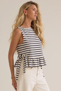 Laken Striped Tank Detail 4 - Altar'd State