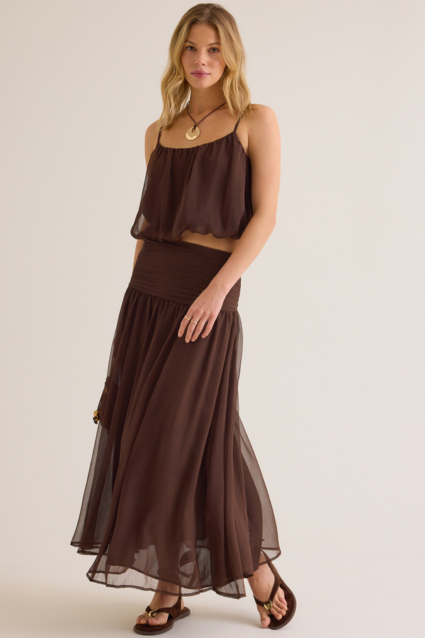 Jule Midi Skirt Detail 6 - Altar'd State