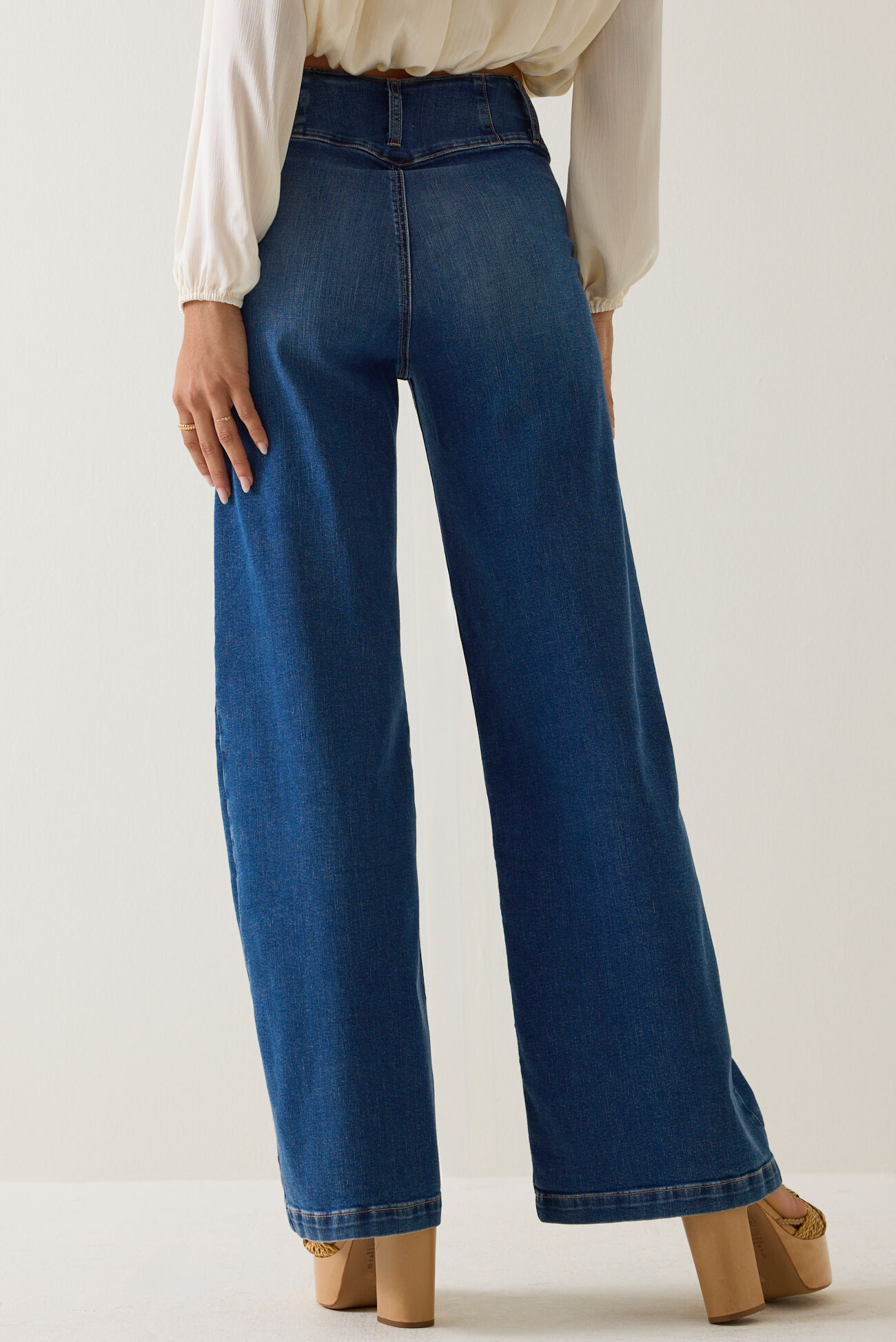 Katherine High Rise Seam Jean