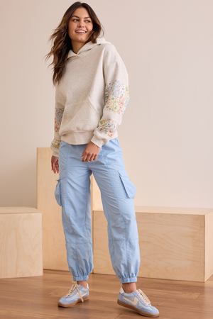 Champ Patchwork Hoodie - Altar'd State - 