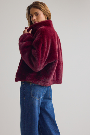 Jo Faux Fur Jacket - Altar'd State - 