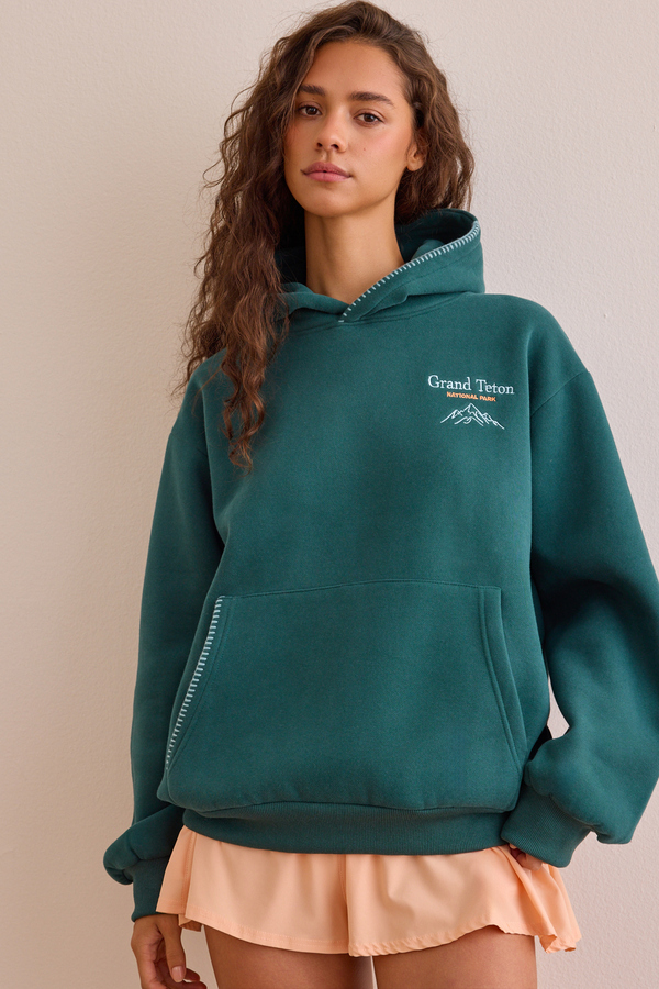 Grand Teton Hoodie Detail 3 - Altar'd State