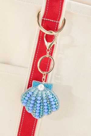Beaded Shell Bag Charm - Altar'd State - 