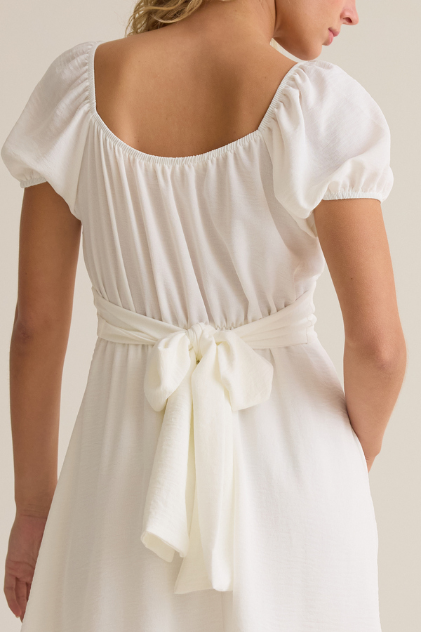 Delilah Crossover Mini Dress Detail 4 - Altar'd State