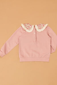 Sara Ruffle Collar Long Sleeve Detail 4 - Altar'd State