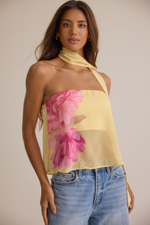 Fiona Floral Tube Top - Altar'd State - 