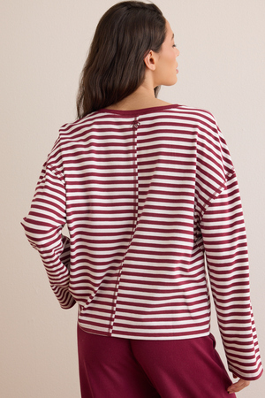 Inspire Stripe Boxy Tee - Altar'd State - 
