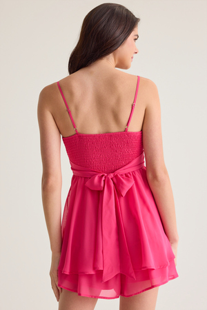 Laila Double Layer Romper - Altar'd State