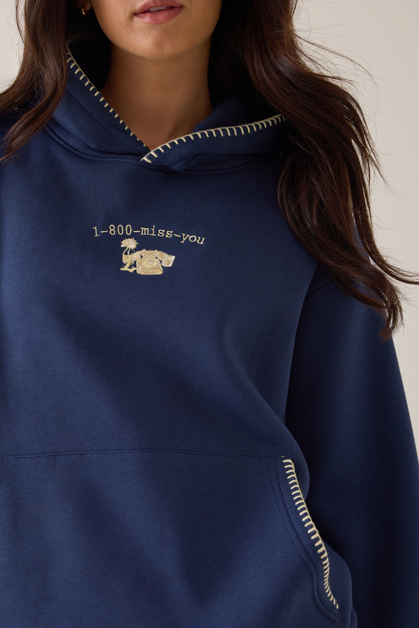 Call Me When You See This Hoodie Detail 2 - Altar'd State