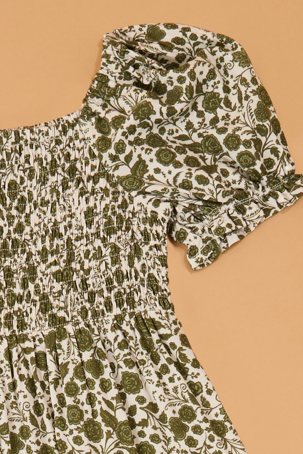Ashley Floral Toddler Dress Detail 3 - Altar'd State