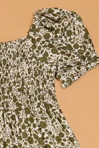 Ashley Floral Toddler Dress Detail 3 - Altar'd State