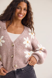 Soraya Daisy-Knit Sweater - Altar'd State
