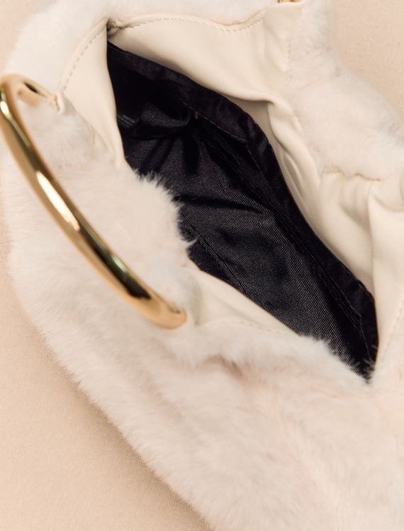 Mink Faux Fur Handbag Detail 5 - Altar'd State