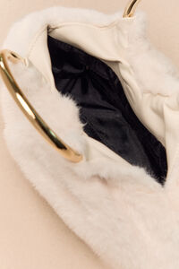 Mink Faux Fur Handbag Detail 5 - Altar'd State