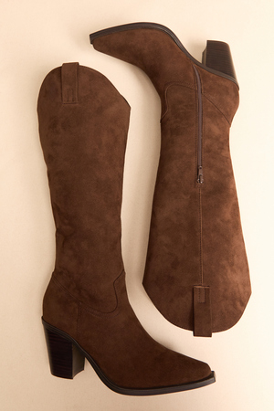 Alisse Suede Western Boot - Altar'd State - 