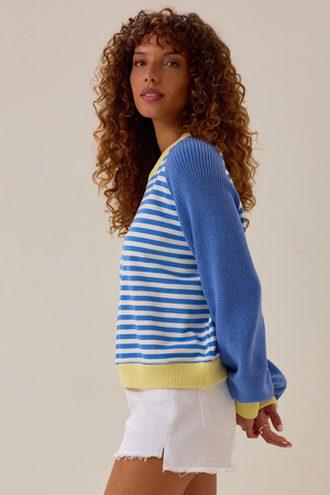 Bramley Stripe Sweater - Altar'd State - 