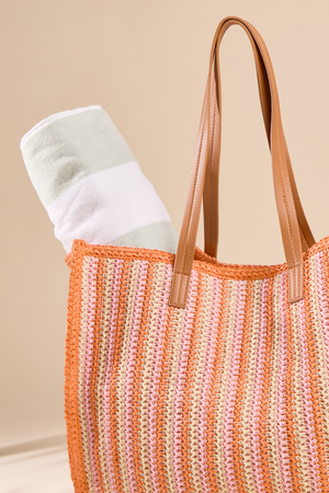 Sunkissed Stripe Tote - Altar'd State - 