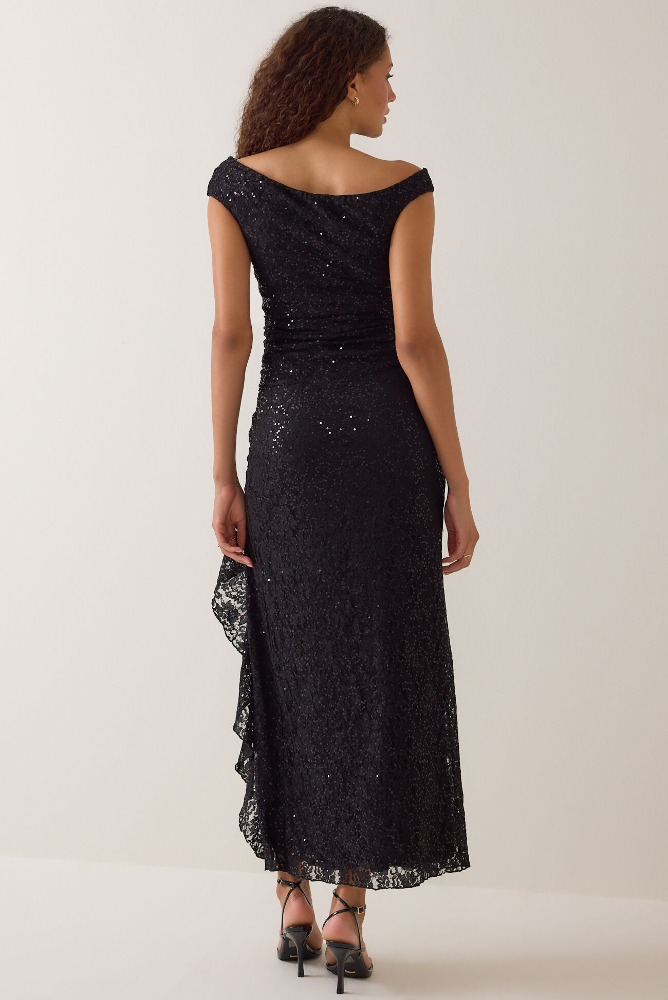 Amiri Sequin Maxi Dress