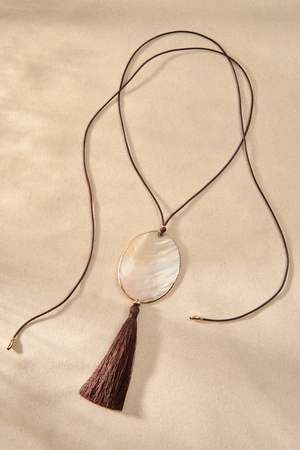 Fresh Shell Cord Necklace - Altar'd State - 