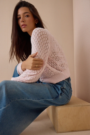 Jackie Chenille Sweater - Altar'd State