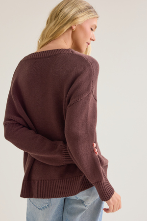 Maya Teddy Bear Sweater - Altar'd State