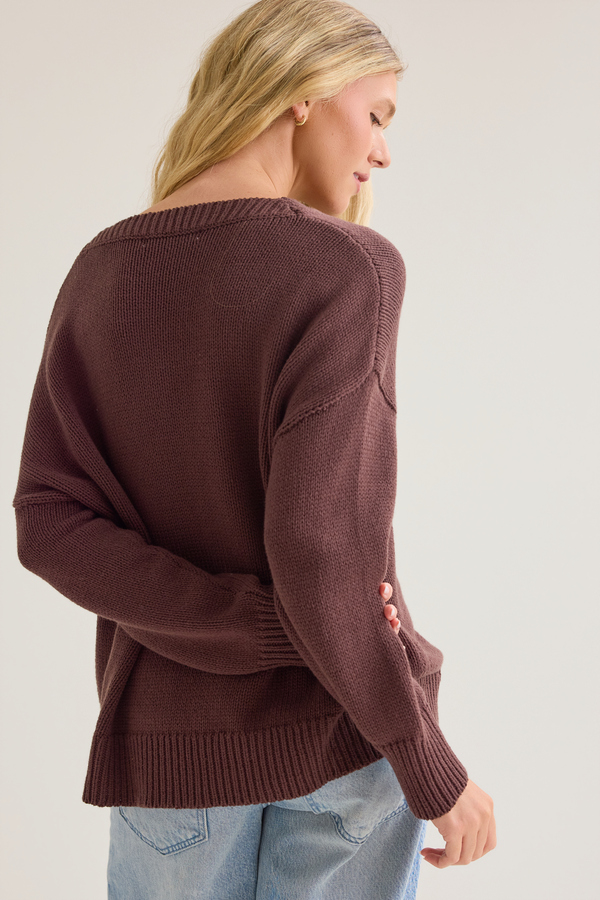 Maya Teddy Bear Sweater Detail 5 - Altar'd State