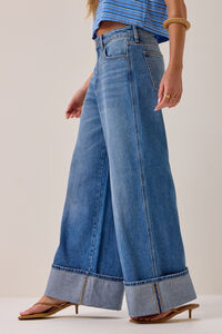 Resa Roll Cuff Jeans Detail 4 - Altar'd State