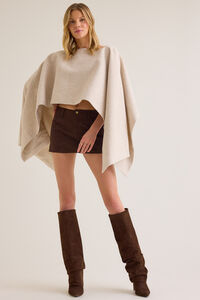 Malana Wool Cape Vest Detail 2 - Altar'd State