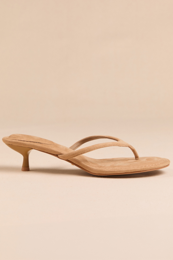 Verona Suede Kitten Heel - Altar'd State