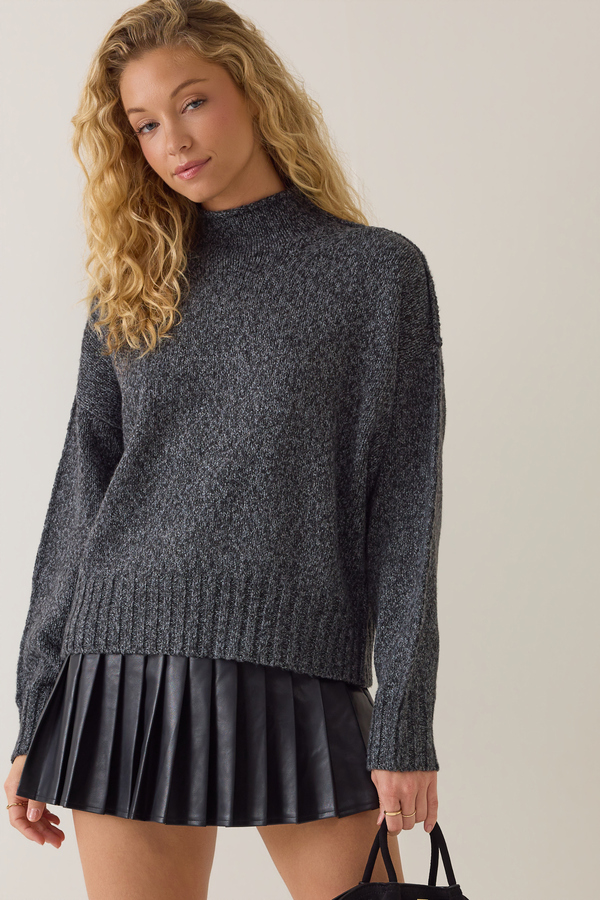 Darcie Mockneck Sweater Detail 2 - Altar'd State
