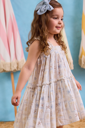 Beach Patchwork Toddler Dress - Altar'd State - 