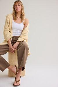 Olivia Chenille Open Front Cardigan - Altar'd State