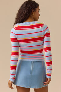 Emma V-Neck Sweater Detail 5 - Altar'd State