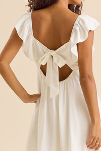 Francis Satin Mini Dress Detail 4 - Altar'd State
