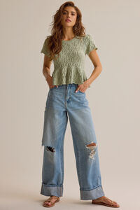 Lexie Pointelle Top Detail 2 - Altar'd State