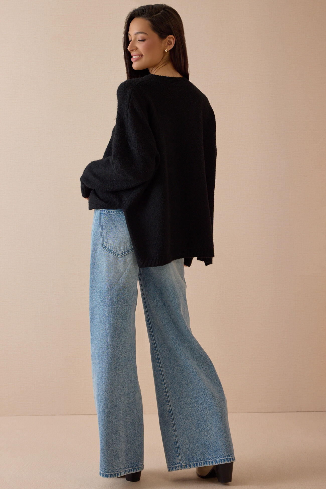 Leia Oversized Tunic Sweater