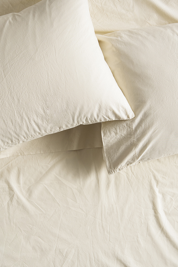 Organic Cotton Percale Single Pillowcase Detail 3 - Altar'd State