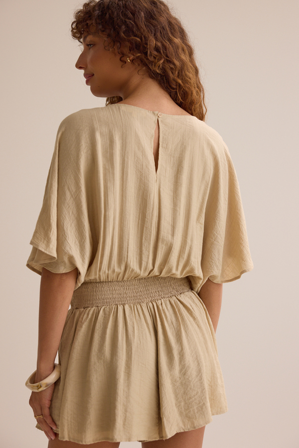 Coraliea Flowy Romper Detail 6 - Altar'd State