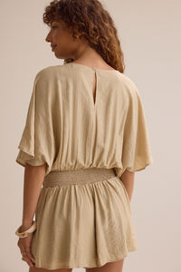 Coraliea Flowy Romper Detail 6 - Altar'd State