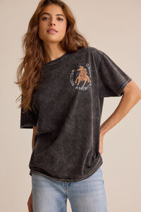 Western American Rodeo Oversized Tee Detail 2 - Altar'd State